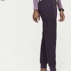Figs Women's Zamora Jogger Scrub Pants- deep purple